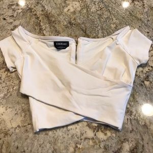 Bebe crop top